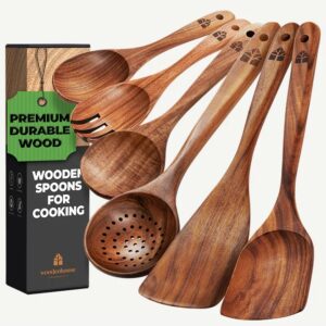Home wooden spoons 10 piece set